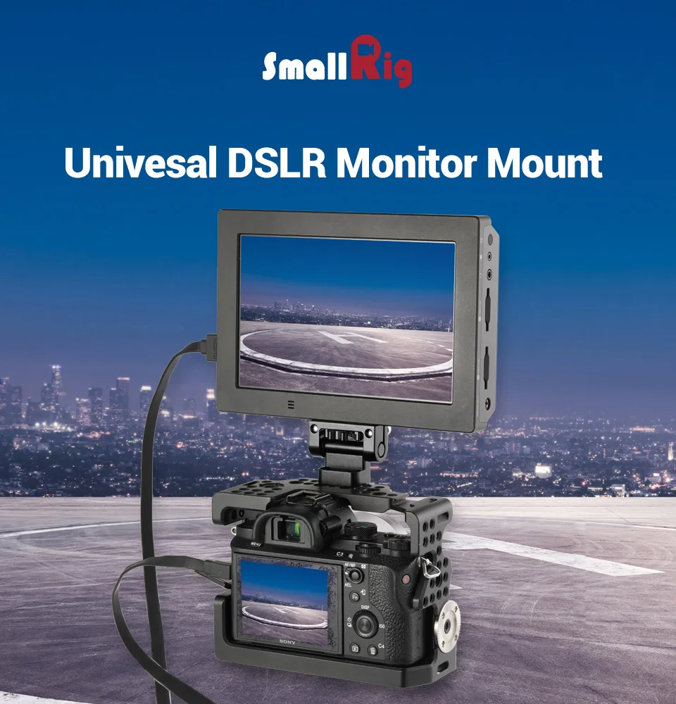 SmallRig камера Rig DSLR кронштейн для монитора EVF крепление для SmallRig A6300/A6000 камера клетка A7III 1842