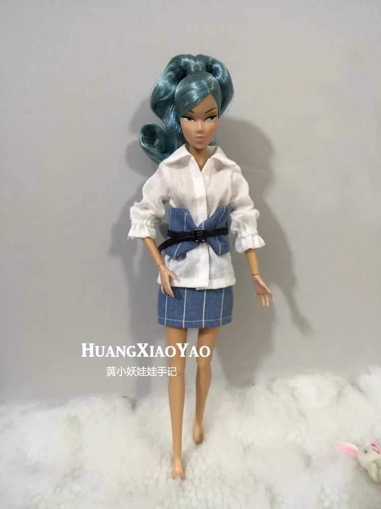 B014 Blyth кукольная одежда 1/6 аксессуары для кукол ручной работы 30 см белое