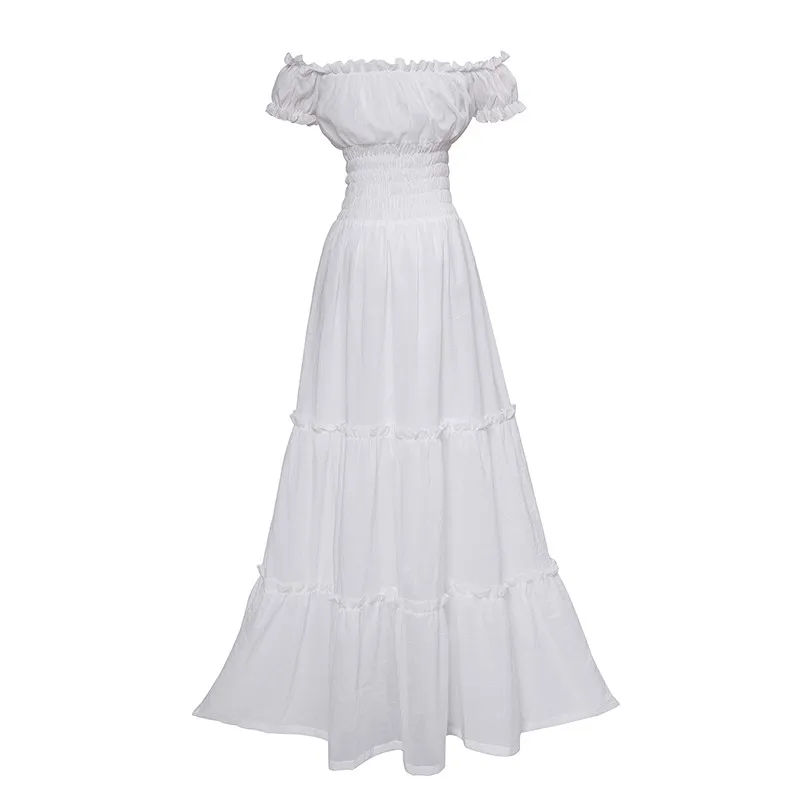 Женское летнее хлопковое платье с коротким рукавом в винтажном стиле|summer dress|women