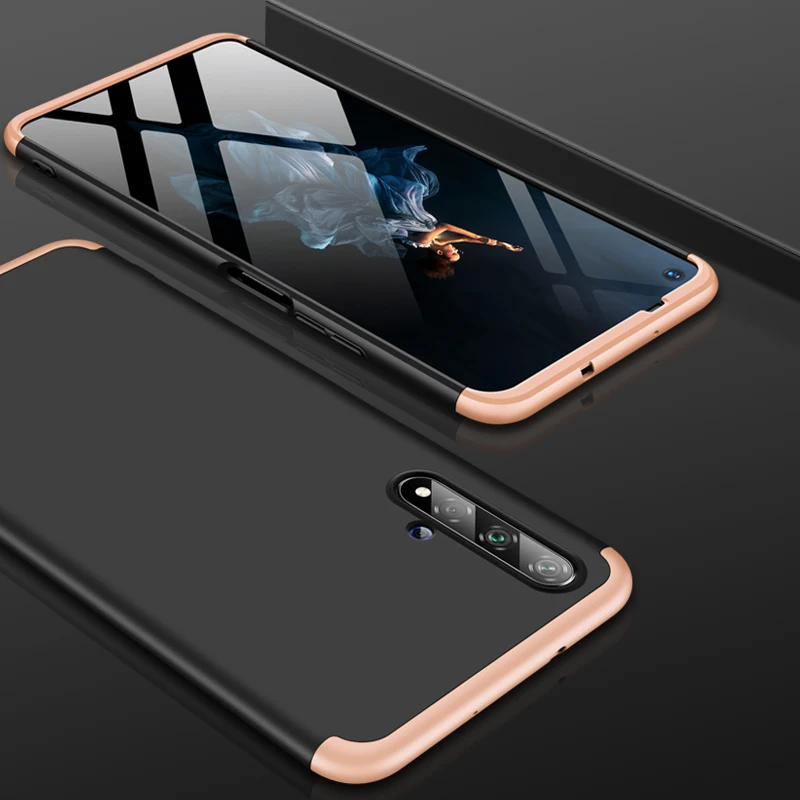 360 чехол с полной защитой для huawei Honor 20 Pro чехол Роскошный Жесткий PC противоударный чехол для задней панели чехол для Honor 20 pro Honor20 Coque