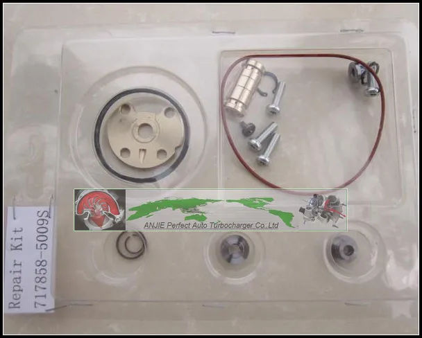 Турбо комплект для ремонта AUDI A4 SKODA Superb VW AWX AVF 1.9L GT1749V 717858 5009 с турбина 038145702N|kit kits|kit
