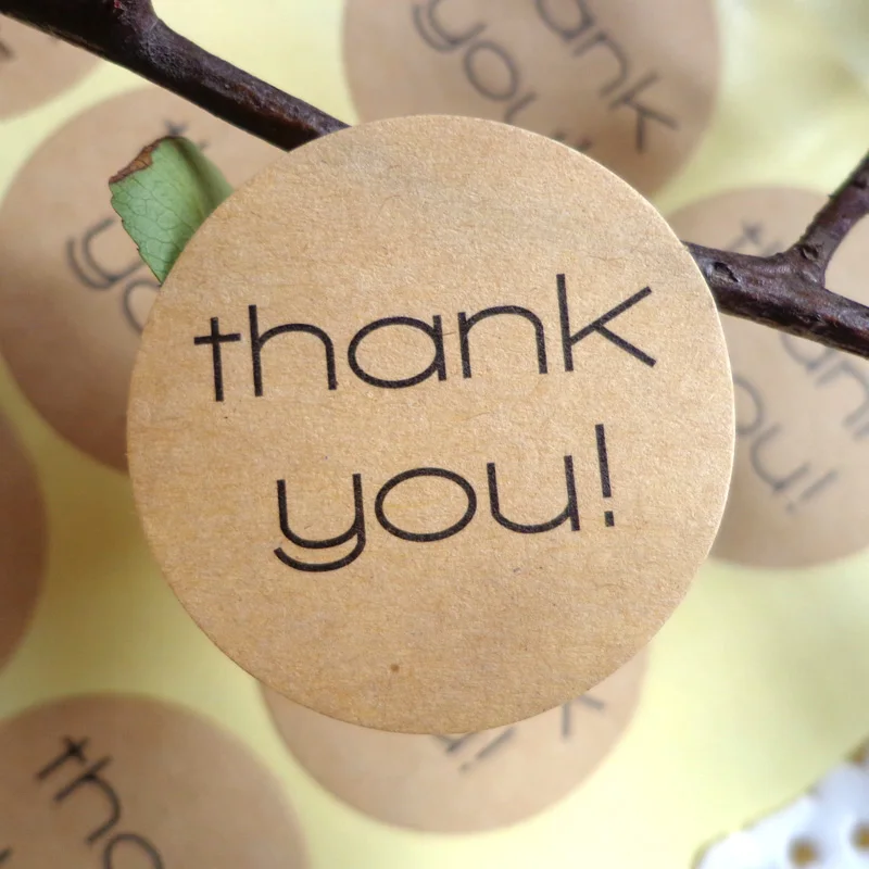 120 шт. бумажные этикетки из крафт бумаги 3 см|sticker for wedding|for weddingwedding stickers |