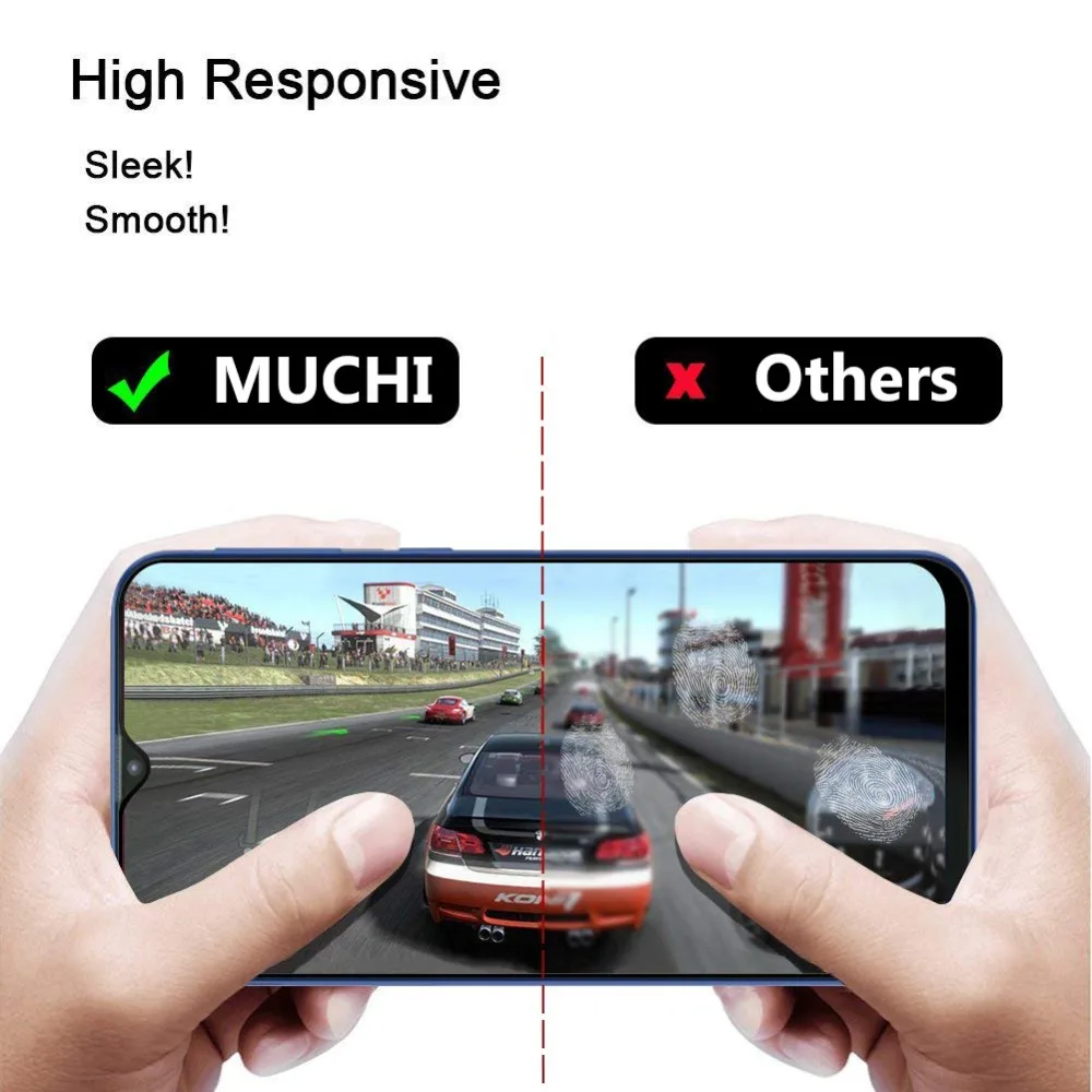 MUCHI 2 пакеты Полный закаленное Стекло для samsung Galaxy A50 Экран Защитная пленка A30 A70 A10