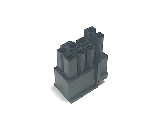 50 шт. Pitch 5557 ATX графическая карта PCI-E разъем питания 6 + 2Pin 8Pin черный корпус |