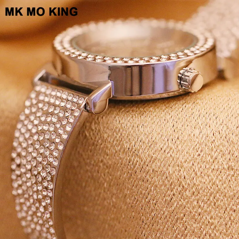 Роскошные Брендовые женские часы изготовленные на заказ полностью покрытые