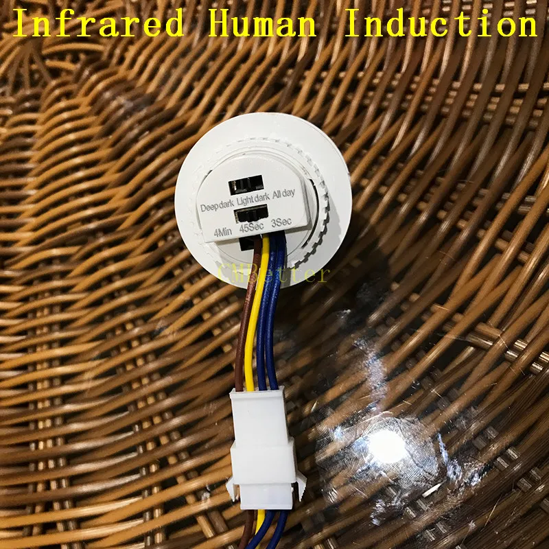 Инфракрасный светильник с PIR датчиком движения CM092 110 220 В 50 Гц|motion sensor controller|lamp