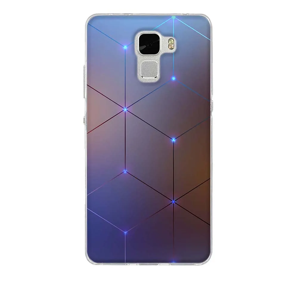 16 Чехол для huawei Honor 7, мягкий чехол с принтом, чехол для huawei Honor 7, силиконовый чехол, чехол для huawei Honor 7, чехол - Цвет: 16