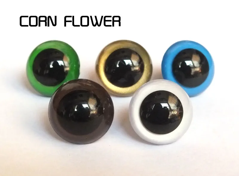 

5color mixe color 18mm safety Eyes For Teddy Bear Doll Animal Puppet Crafts