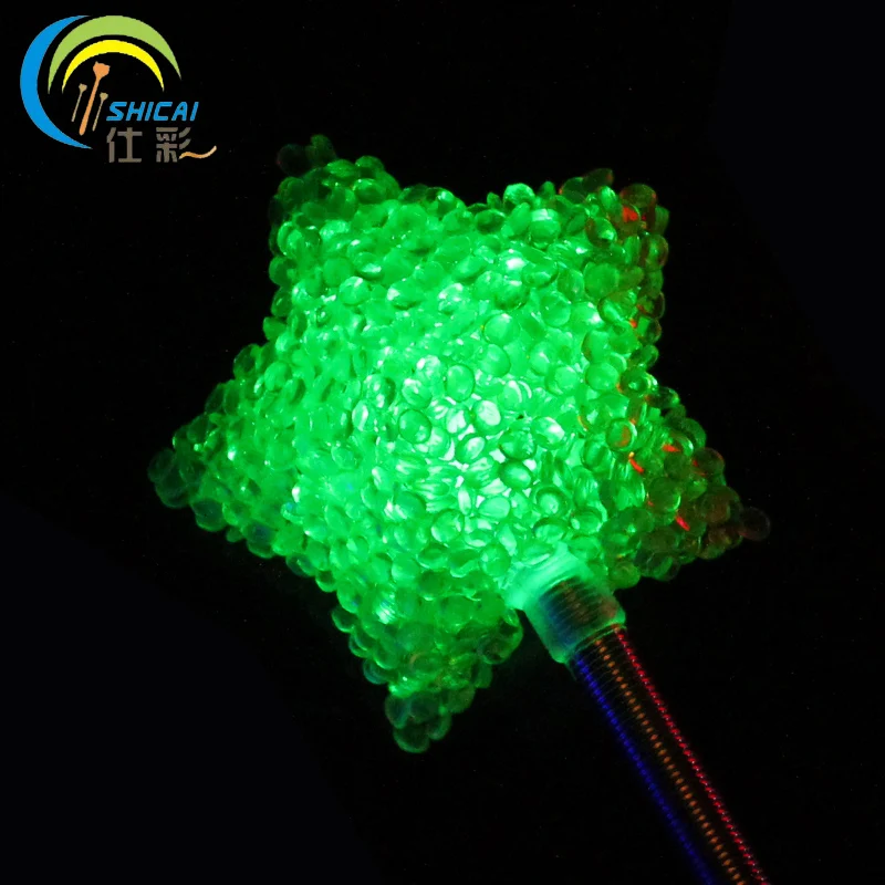 5 шт./мигающие палочки с весенней мигающей звездой светодиод для вечерние ринки