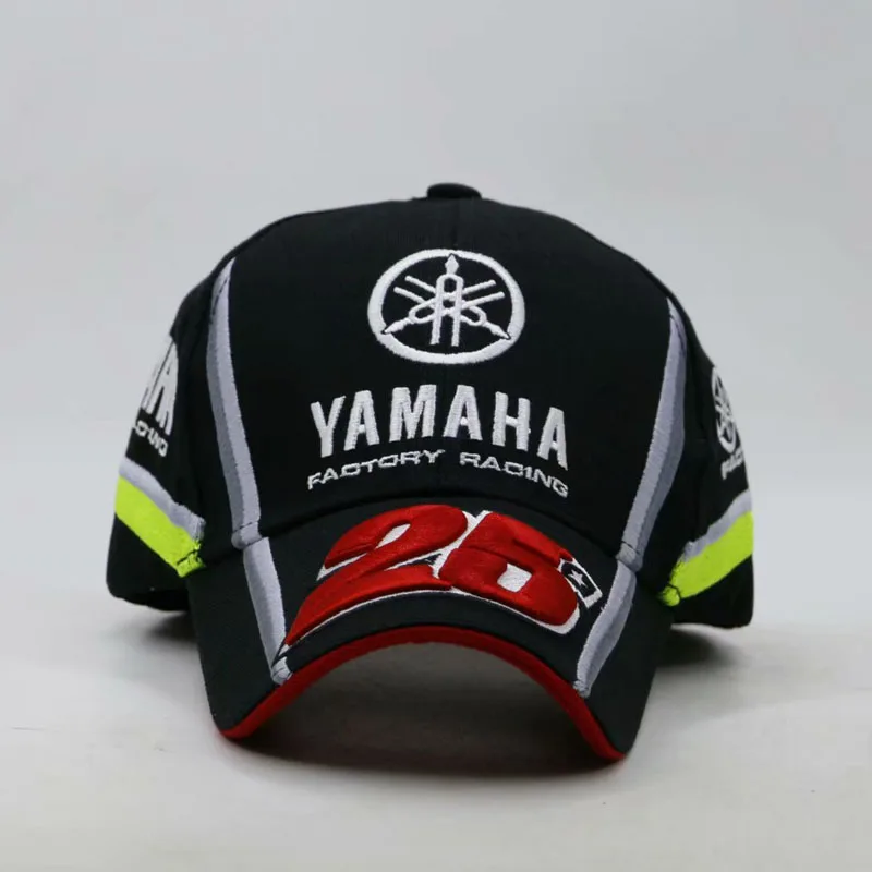 Black 25 Новое поступление мотоциклетная бейсболка MOTO GP 3D вышитые F1 гоночные мужские и женские шляпы с застежкой сзади кепка высокого качества - Цвет: Black 25