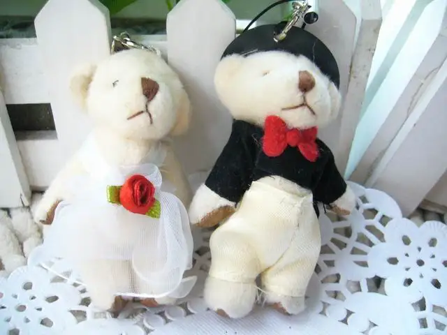 

Plush toy dolls doll cloth doll small wedding marriage gift a pair