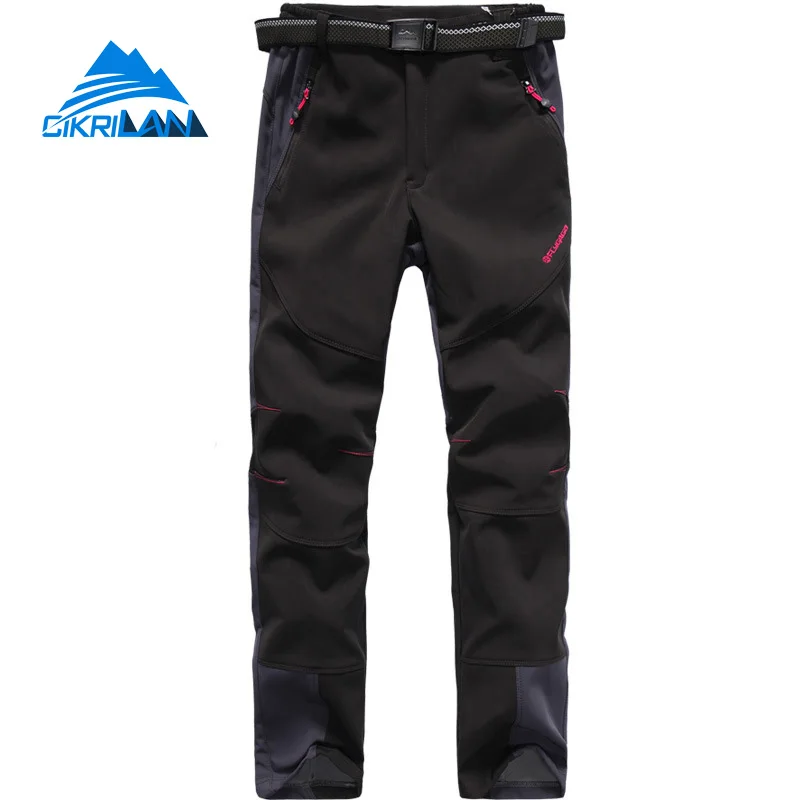 Новые женские Windstopper Softshell Восхождение Походные кальсоны Для женщин походная