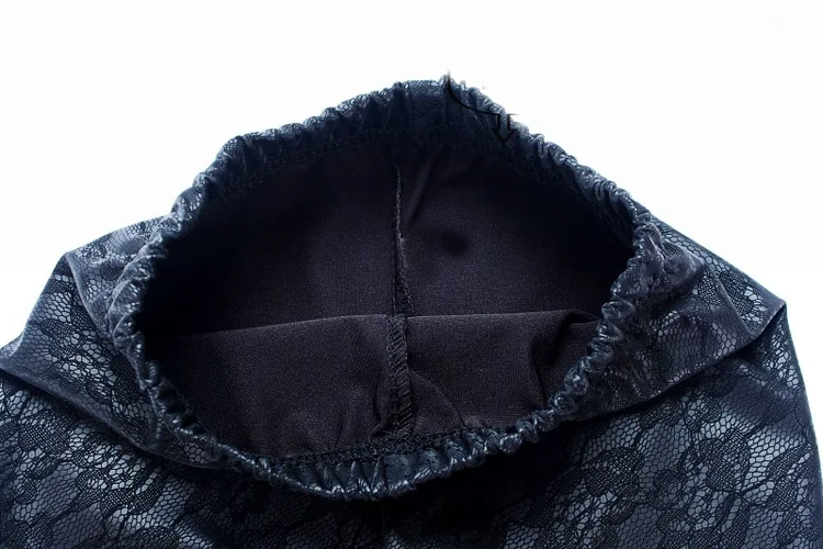 Детские облегающие кружевные леггинсы из искусственной кожи на Возраст 3 12