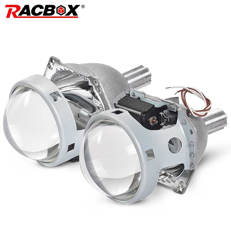 RACBOX 2 шт. 3,0 дюймов Автомобильные фары HID Bi-xenon для Hella 5 объектив проектора замена фары Модифицированная подходит для пальчиковой лампы