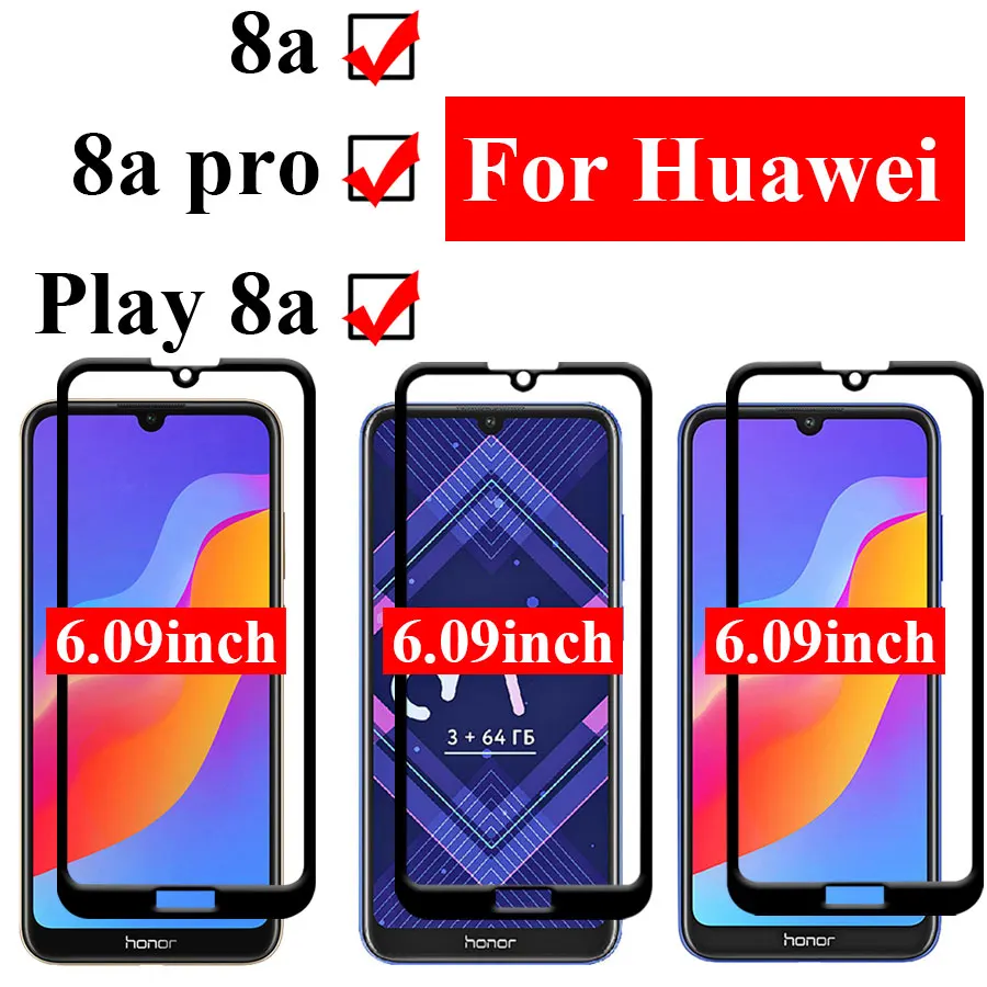Защитное стекло для Huawei Honor Play 8a Pro verre tremp защитная пленка экрана из закаленного