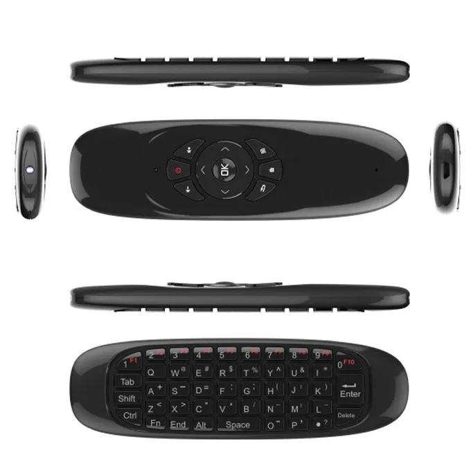 Fly Air Mouse C120 Беспроводная Клавиатура 2 4 ГГц для S905X A95X S912 H96 pro plus Android TV Box|air mouse wireless|air