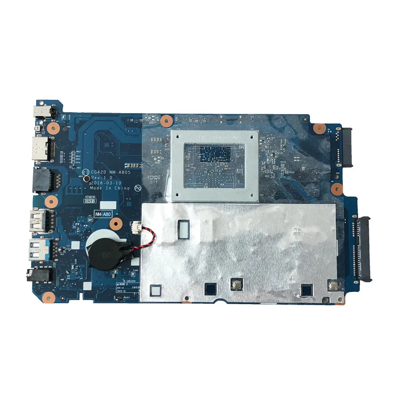 SZWXZY отлично подходит для Lenovo IDEAPAD 110 14IBR Материнская плата ноутбука с процессором