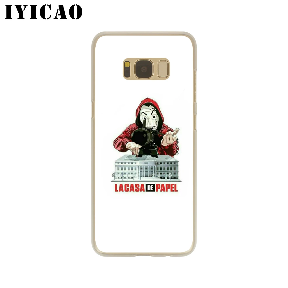 IYICAO La Casa de papel жесткий чехол для Samsung Galaxy S10e S10 S9 S8 Plus S6 S7 Edge Note 9 8 10 | Мобильные