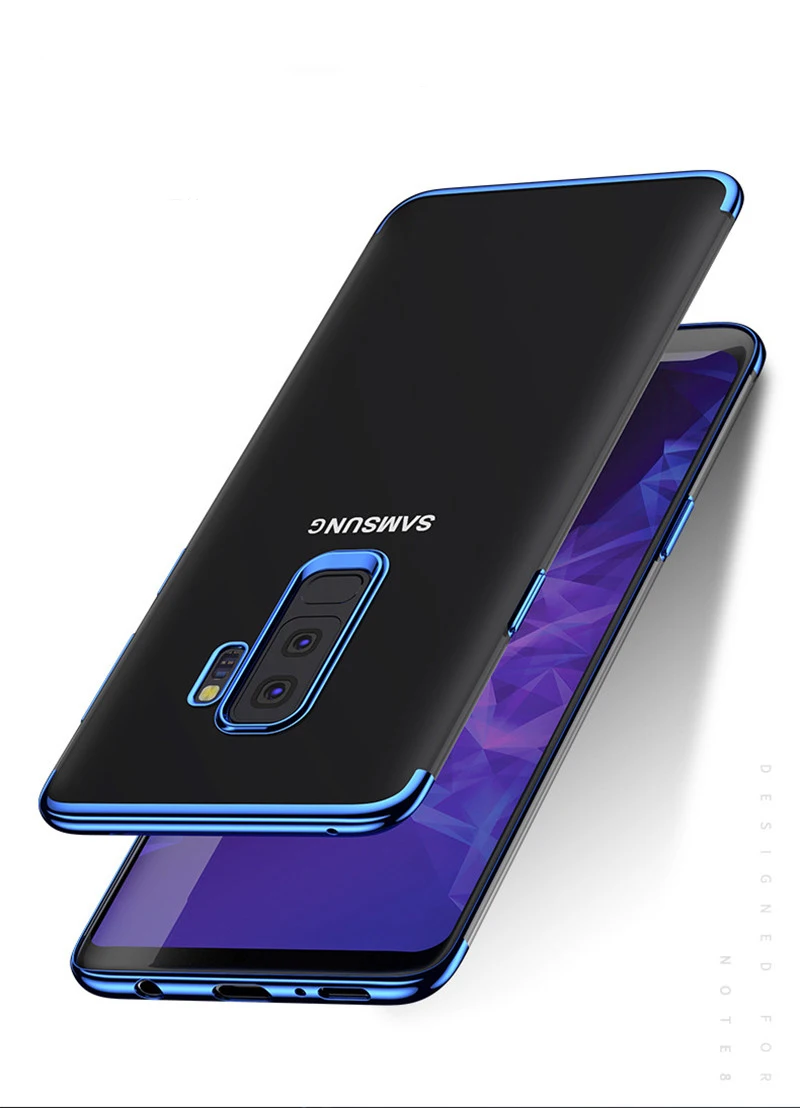 Покрытие Прозрачный чехол для телефона для samsung Galaxy M10 M20 A10 A20E A30 A50 A60 A70 A80 A90 Note 8, 9, 10, S6 S7 край S8 S9 10 плюс Чехол
