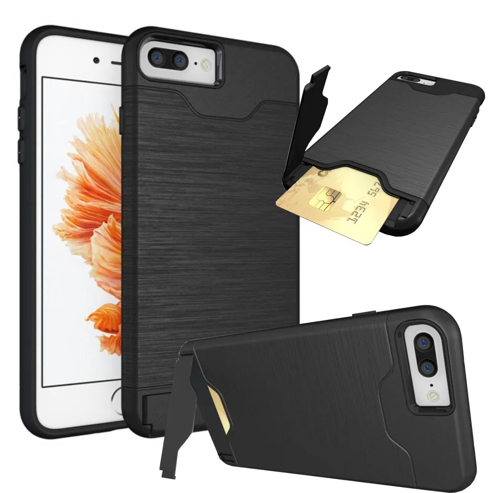 Гибридный ударопрочный чехол для телефона Satnd iPhone 11 Pro 7Plus 7 X XS Max XR 6 6SPlus 8Plus 8 с