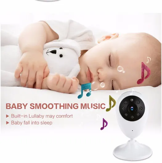 Детский монитор 2 4 дюймов Беспроводная детская няня камера безопасности детское