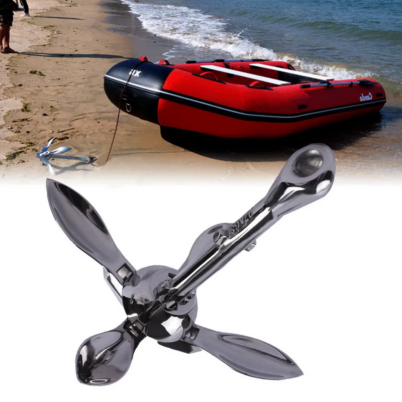 0 7 кг 316 Нержавеющая сталь морской складной крюк крепления для стыковой
