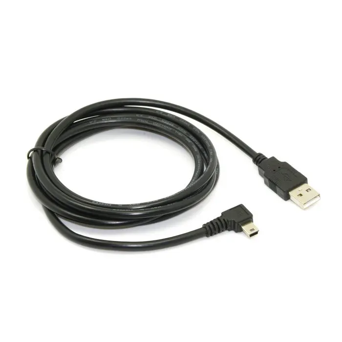 Мини USB 5pin мужской прямоугольный 90 градусов к 2 0 Мужской кабель для зарядки данных