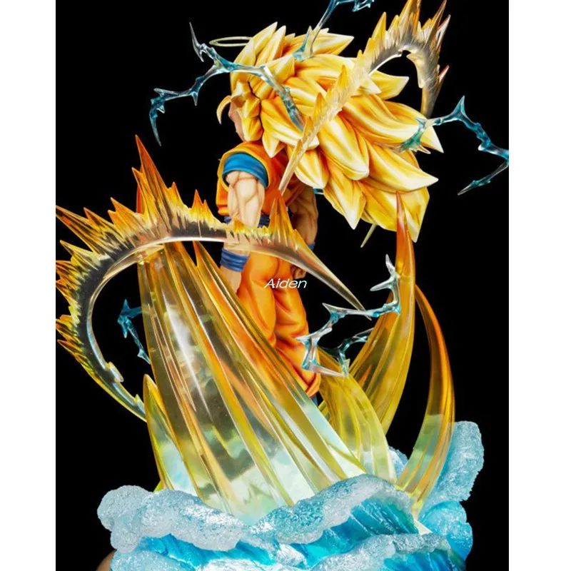2" Dragon Ball статуя Сон Гоку бюст Супер Saiyan полная длина портрет Kakarotto анимационная фигурка GK Коллекционная модель 50 см B788