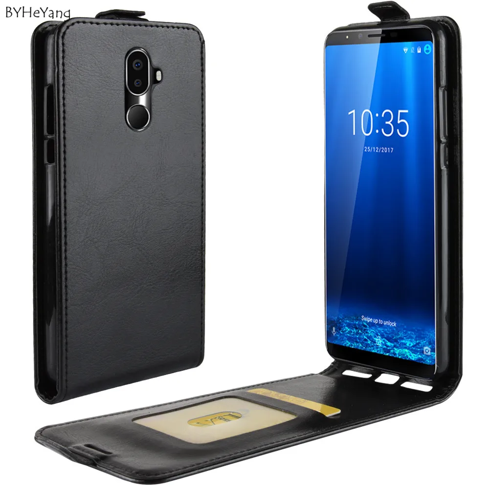 BYHeYang для Cubot X18 Plus чехол Роскошный кошелек телефона из искусственной кожи X 18