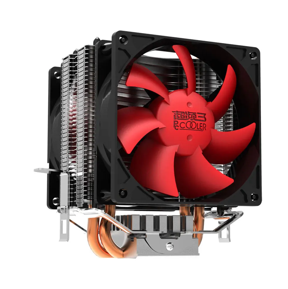 PC Cooler (Red Ocean Mini Plus)Computer CPU Heatpipe 80mm PWM Cooling Fan For Socket 754/939/AM2/AM2+/AM3/FM1/LGA775 | Компьютеры и