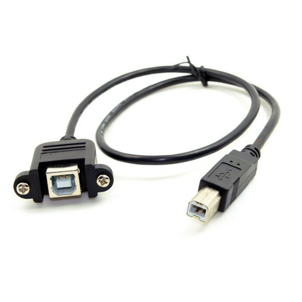 Удлинительный кабель USB2.0 B Male к Female для сканера принтера | Компьютеры и офис