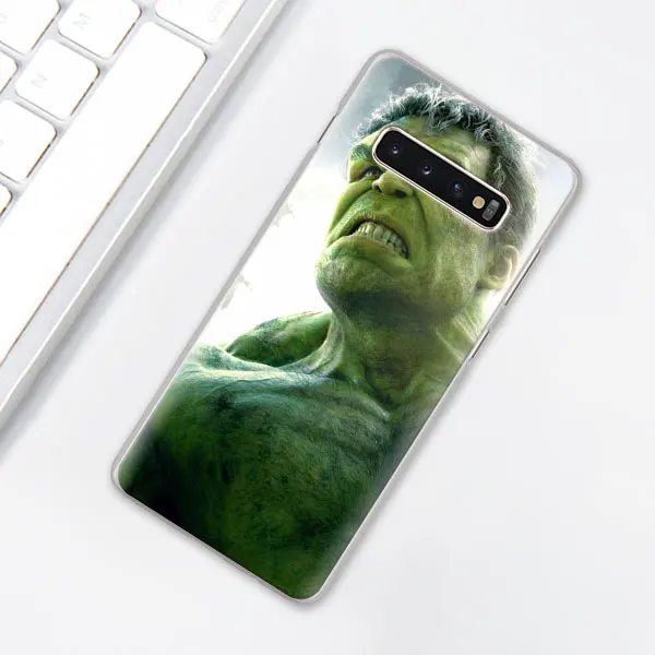 002 Комикс, супергерой "Халк", "крашеный чехол для телефона для samsung Galaxy S10e S10 плюс S7 S8 S9 Plus Note 8 9 M10 M20 M30 жесткий чехол Coque - Цвет: 002