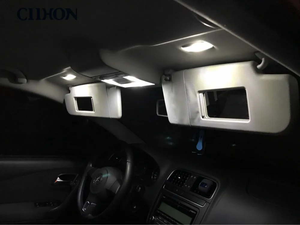 

Ciihon 16pcs Car LED Lights for VW Passat B6 (3C),White Auto Interior Light Bulbs for Volkswagen Passat B6 06-10 Reading Lights