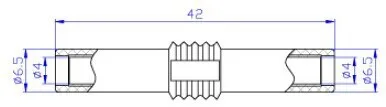 CP410 10 шт. 4 мм банан гнездо Женский адаптер расширение изолированный банан Соединительный разъем