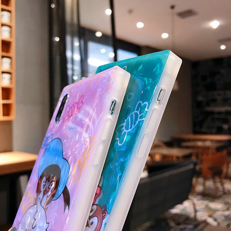 Чехлы для телефонов с изображением Дональда Дака iPhone XR XS MAX глянцевый мягкий