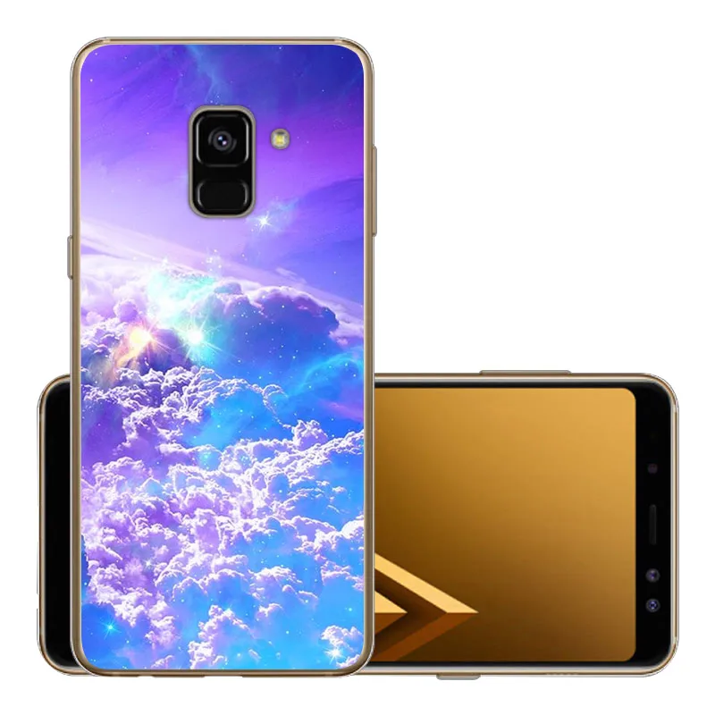 CROWNPRO, мягкий чехол для 5," samsung Galaxy A8, чехол, ТПУ, защитный чехол для телефона, 6,0", для samsung A8 Plus, чехол - Цвет: CSY