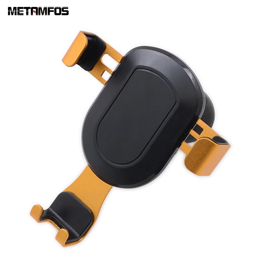 

Car Phone Holder Bracket Center Control Air Vent Outlet Side Mobile Phone Clip Universal Handset Stand Cellphone Support