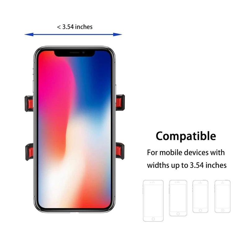 Универсальный Длинный противоударный держатель на присоске для iPhone X 8