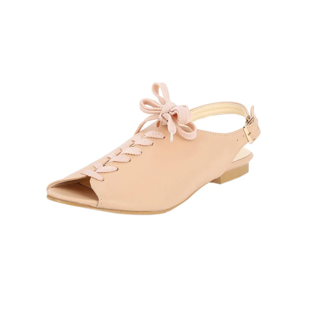 Sapatos femininos Модные женские летние пляжные сандалии с круглым носком и открытым на