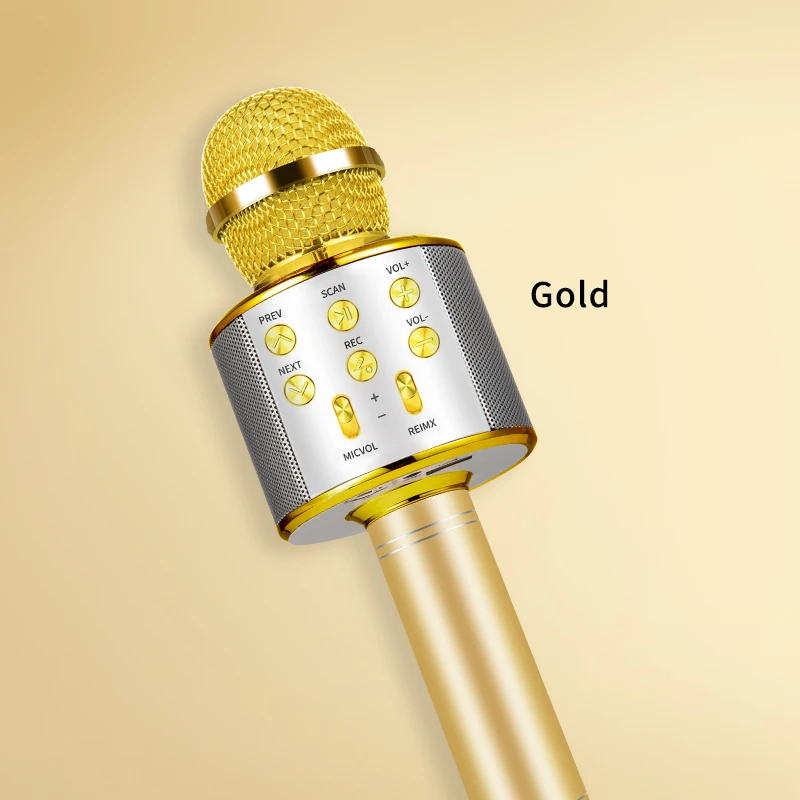 Микрофон беспроводная Bluetooth микрофон, чтобы петь для компьютера в любое время можно петь микрофон караоке