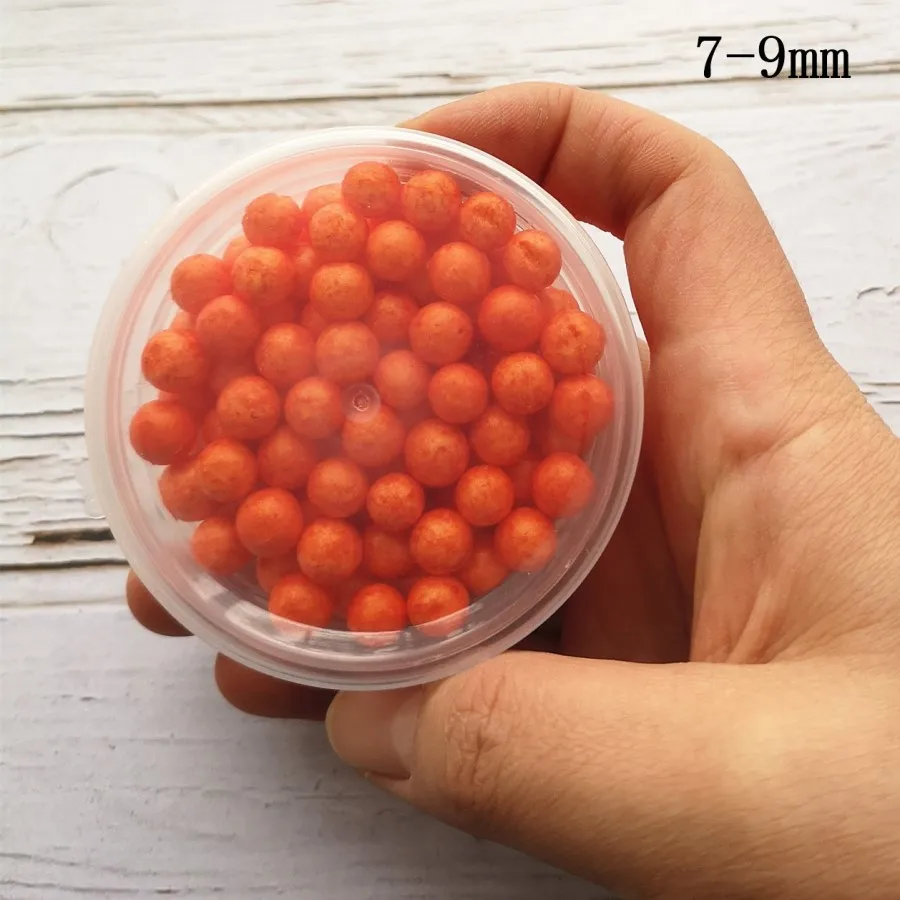 Orange 12 Boxes 12 коробок DIY снежные частицы грязи аксессуары слизи шары маленькие крошечные пенопластовые бусины для плавок наполнитель для DIY Поставки - Цвет: Orange 12 Boxes