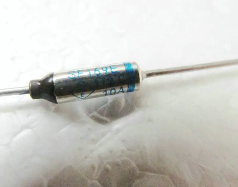 4/4 шт. тепловой предохранитель 172 градусов C TF SF169E 250 В 10 А новинка|sefuse thermal fuse|thermal