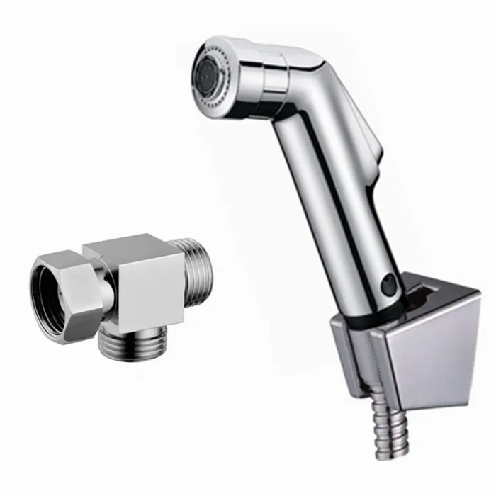 Трехходовой Туалет Ванная комната Weel ручной пеленки спрей душ набор Shattaf Биде