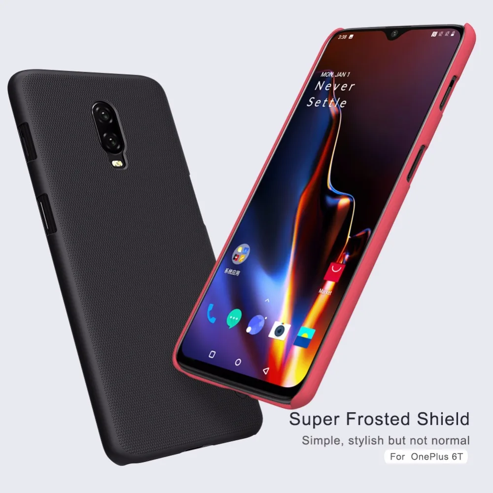 Чехол для Oneplus 6T с защитой Super Frosted, оригинальный от Nillkin.