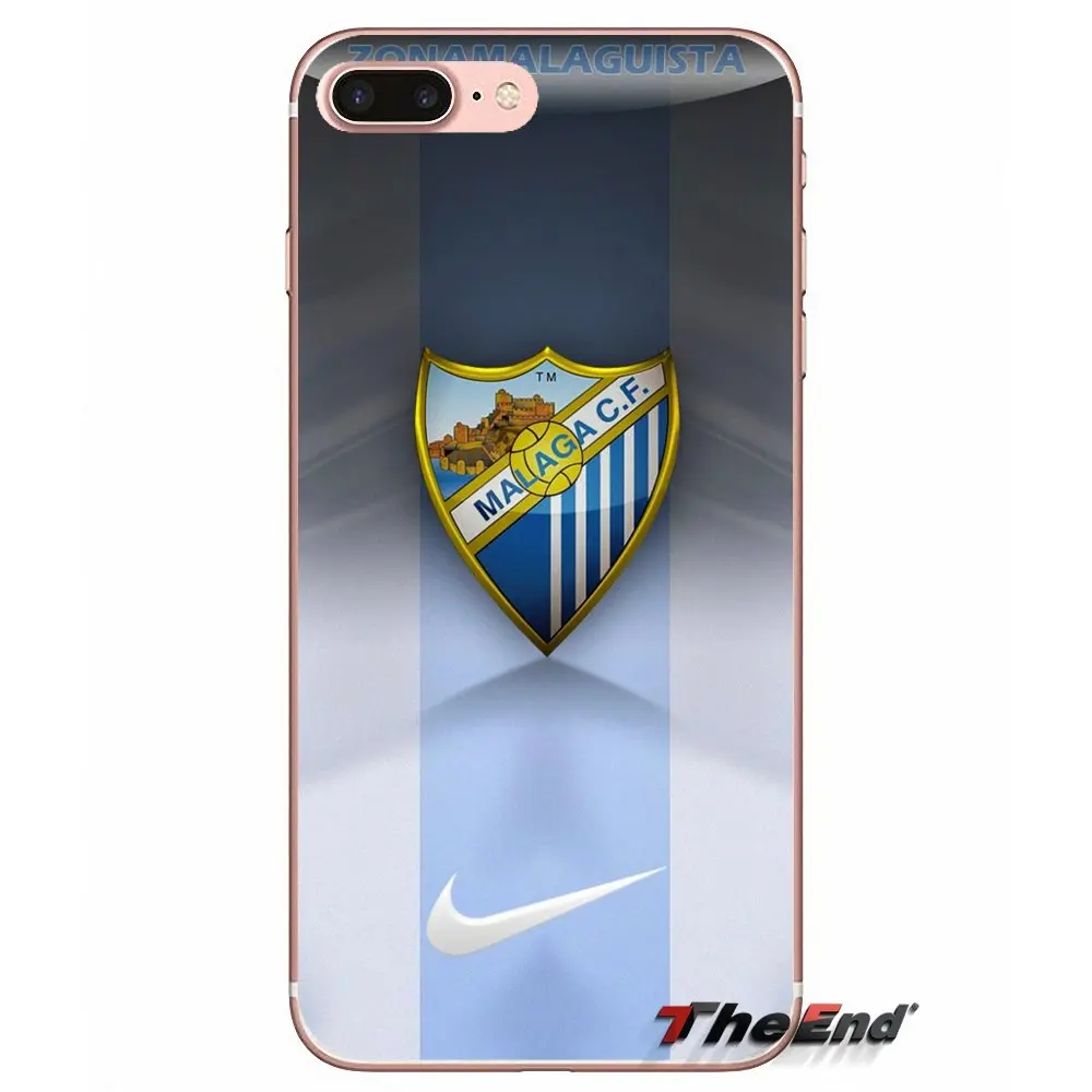 США Малага FC футбол для iPhone X 4 4S 5 5S 5C SE 6 6S 7 8 Plus Samsung Galaxy J1 J3 J5 J7 A3 A5 2016 2017 Чехлы