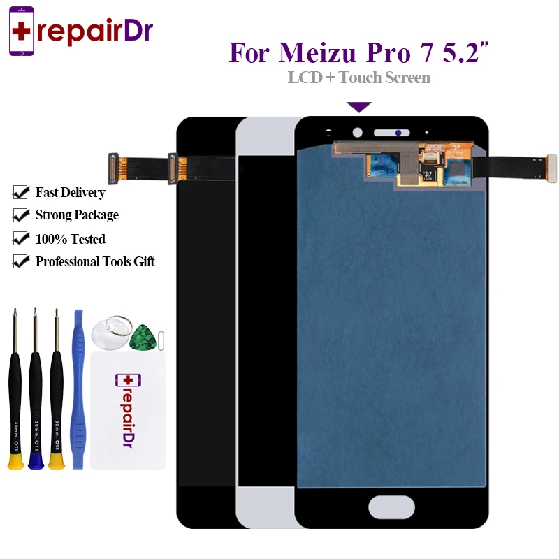 Оригинальный ЖК дисплей для Meizu Pro 7 фотодисплей M792M M792H замена экрана 5 2 дюйма
