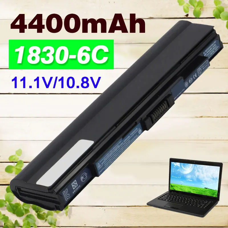 Высокая емкость 4400mAh 11 1 V аккумулятор ноутбука для Acer LC. BTP00.130 Aspire one 721 753 AS1551 1830T 1430Z