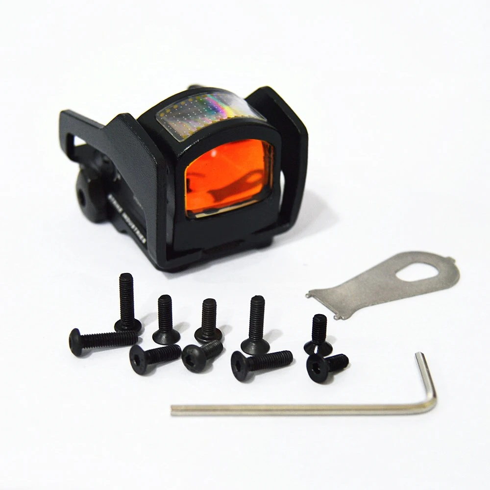 FIRECLUB мини система солнечной энергии 1x22 2 MOA Red Dot прицел рефлекторный прицел военный прицел для охотничьей винтовки