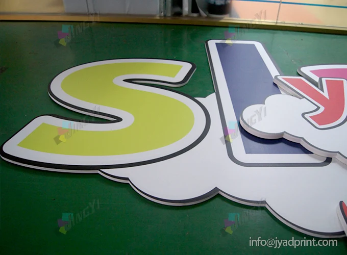 Бесплатная доставка в Японию индивидуальная печать ПВХ пенопластовые баннеры с