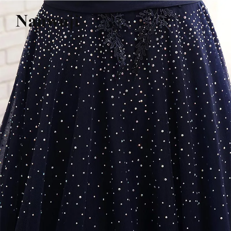 

2016 New arrival sexy party evening dresses Long dress Vestido de Festa A-line appliques beading gown V-neck dress
